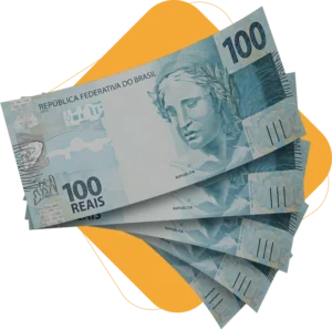 Notas de 100 reais